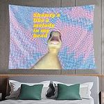 Demosayer Duck Meme Tapestry for Co