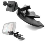 ChargerCity® Blade Car DVD/ CD Player Slot Mount for TOMTOM GO 500 510 5000 5100 600 610 6000 6100 Live 800 820 825 1005 1535 Start 20 25 Via 120 125 130 135 1400 1405 1435 1500 1505 1605 GPS Navigator (Under Dashboard viewing to prevent distractions)