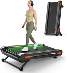 Walking Pad Treadmill with Auto Incline, Vitalwalk Wide Full Deck, 400lbs/350lbs Capacity, Portable Under Desk Treadmills for Home Office, 3.0HP Brushless, Vertical Space-Saving, Ambient Light, TM11