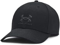 Under Armour Mens Branded Lockup Adjustable Baseball Cap, Comfortable Men's Cap, Cap with Sun Visor