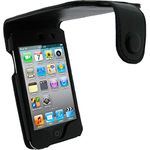 iGadgitz Black Leather Case Cover for Apple iPod Touch 4th Generation 8gb, 32gb & 64gb & Screen protector