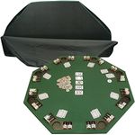 Trademark 10-8221 Deluxe Poker and Blackjack Table Top with Case