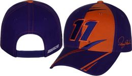 Denny Hamlin #11 NASCAR 2023 Element Sponsor Adjustable Purple and Blue Hat, Purple