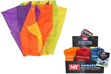 M.Y Nylon Parafoil Stunt Kite 60 x 51 cm | Kids Toys | Kids Kite | Outdoor, Park, Beach Toys