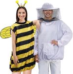 MEWTOGO Halloween Bee and Beekeeper