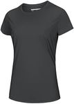 MAGCOMSEN Womens Running Shirts Short Sleeve T-Shirt UPF 50+ Moisture Wicking Hiking Shirts Dry Fit Tee Shirts Outdoor Shirts for Women