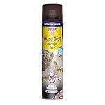 Zero In Wasp Nest Killer Foam - 300 ml Aerosol, Controls Wasps and Their Nests in the Home and Garden, Ready-To-Use, Fast Action Formula