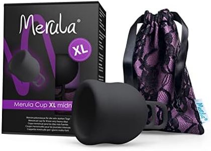 Merula Cup XL midnight (noir) - La coupe menstruelle pour les journées intenses
