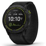 Garmin Enduro, Ultraperformance Multisport GPS Watch with Solar Charging Capabilities, Battery Life Up to 80 Hours in GPS Mode, Carbon Gray DLC Titanium with Black UltraFit Nylon Band