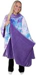 Snuggie Reversible - The Original As Seen on TV Wearable Blanket That Has Sleeves - Cozy, Warm and Soft Velveteen - Oversized Functional Blanket with Pockets, Adult Size, Tie Dye/Purple