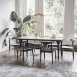 Dining Table Set For 6 Marble Top