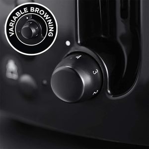 Russell Hobbs 2-Slice Toaster – Black