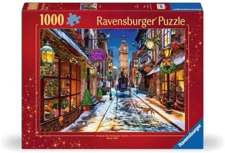 Ravensburger Christmastime 1000 Piece Jigsaw Puzzle for Adults - 12000578 - Handcrafted Tooling, Made in Germany, Every Piece Fits Together Perfectly