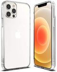 T Tersely Clear Case Cover for Apple iPhone 12 Pro/iPhone 12(6.1 inch), Shockproof Crystal TPU Bumper Protective Case Cover for iPhone 12 Pro [Suitable for Magsafe Wireless Charger]