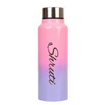 Vorak Ahimsa Stainless steel water Bottle | Customized Rainbow Water Bottle | Custom Water Bottle 750 ml - Rainbow 2