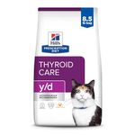 Hill's Prescription Diet y/d Thyroid Care Dry Cat Food, 8.5 lb bag