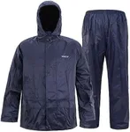 VUVEA Raincoat Suit Outdoor Waterproof Breathable High Reflective High Performance Durable Rain Gear Hooded Jacket Hiking
