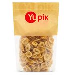 Yupik Sweetened Banana Chips, 400 g, 6 Count, Gluten-Free, Kosher, Dried Fruits, Sweet Crunchy Snacks, Lightly Sweetened Dried Banana Slices, Healthy Snacks