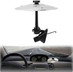 Car Crash Cymbal Air Vent, Mini Drum Cymbal For Music Lovers, Easy Clip-On Cymbal For All Types Of Vehicles (Silver)