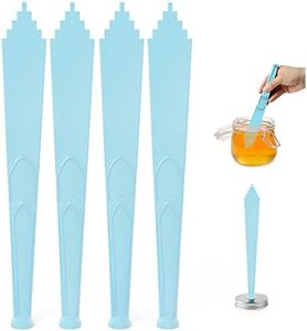 4-Piece Canning Tools Kit - 3-in-1 Magnetic Lid Lifter, Jar Lid Lifter & Bubble Popper