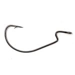 Phoxinus EWG Offset Worm Hooks - Weedless Fishing Hooks - Ideal for Texas rigs and Carolina rigs for Wrasse, Perch, Bass, Cod, Pollock etc (Pack of 25 hooks, 4/0)