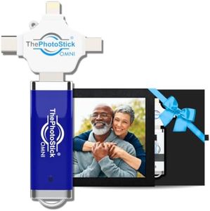 ThePhotoStick® Omni 256GB + Keepsake Frame Box