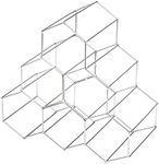 Compactor 6 Bottle Wine Holder Rack, Satin, 30 x 14 x 29 cm, RAN8662