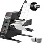 VEVOR Automatic Label Dispenser 110V, 12W AL-1150D Automatic Manual Label Stripper Label Machine 1-8 m/min, Portable Label Applicator for Various Bottles Label Sizes, Auto Counting 0-999999