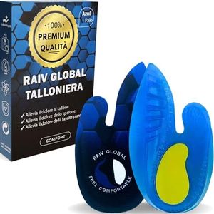 Talloniera in Silicone per Fascite Plantare - Talloniera per Spina Calcaneare - Talloniere in Silicone per Tallonite - Plantare per Tallonite - Fascite Plantare Donna e Uomo (Talla S (35-38))