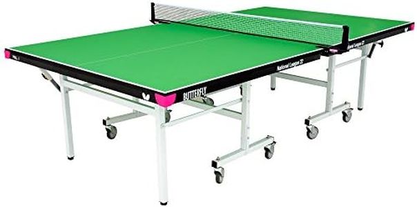 Butterfly National League 22mm Indoor Table Tennis Table - GREEN