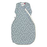 Tommee Tippee Baby Sleep Bag for Newborns, 0-3 m, 2.5 TOG, The Original Grobag Swaddle Bag, Hip-Healthy Design, Soft Bamboo-Rich Fabric, Soft Navy Speckle