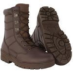 Kammo Tactical Delta Patrol Boot Full Leather, MOD Brown Size 5