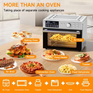 30L Air Fryer Oven with Rotisserie – Large Capacity Multi-Function