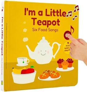 Cali's Books I'm a Little Teapot Interactive Musical Book for Toddlers 1-3 | Books for 1 Year Old | Sound Book for Toddlers | Singing Books for Toddlers 1-3