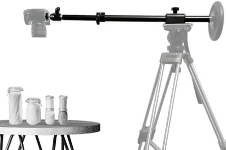 Glide Gear OH50 Camera/iPhone Photo Video Overhead Mount Stand Adjustable 36" Pole Tripod Stand w/Ball Head