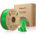 Creality Hyper PETG Filament 1.75mm High Speed 30-600mm/s 3D Printer Filament Dimensional Accuracy +/- 0.02 mm, 1kg Cardboard Spool(2.2lbs) Fits for Most FDM 3D Printers - Green