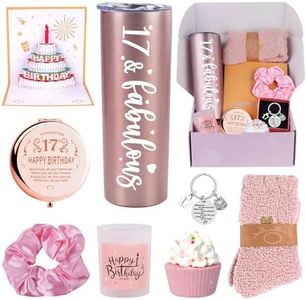 Ithmahco 10 Pcs 17 Year Old Girl Gift Ideas, Gifts For 17 Year Old Girl, Best Gifts For 17 Year Old Girls, 17th Birthday Gifts For Girls