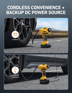 AstroAI Cordless Tyre Inflator – Portable Rechargeable Air Pump
