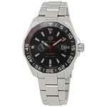 TAG Heuer Grey Dial Stainless Steel Strap Analogue Automatic Wrist Luxury Watch for Men