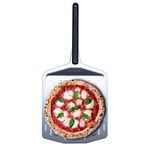 Ooni 14” Perforated Pizza Peel – 14 Inch Metal Aluminium Peel, Pizza Spatula Paddle, Lightweight Turning Peel with Long Handle, Pizza Oven Accessories, Pizza Tools