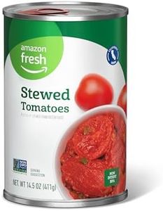 Amazon Fresh, Stewed Canned Tomatoes, 14.5 Oz (Previously Happy Belly, Packaging May Vary)