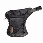 Carbonado Vector Unisex Waist Bag | Multipurpose Utility Cross Body Bag - Black Camo