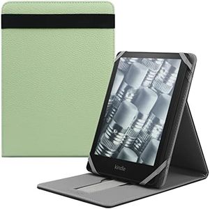 HoYiXi Foldable Étui pour 6.8" Kindle Paperwhite 11è Gen 2021/Signature Edition 2021/Kindle 2019 10è Gen Housse de Support à Rabat Vertical pour 6-6.8'' Kindle Kobo Sony E-Book E-Reader - Vert