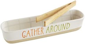 Mud Pie Fall Gather Cracker Dish, C