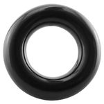 GolfBasic Weighted Swing Ring Golf Club Warm Up Weight Swing Round for Practice (Black)