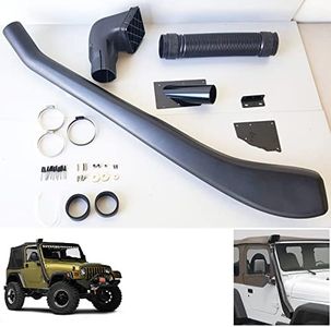 Snorkel Kit Compatible For 1999-2006 Jeep Wrangler TJ YJ 4.0L I6 Rolling Head Offroad 4x4 4WD