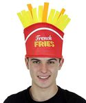 Jacobson Hat Company 27129YRAO French Fries Novelty Food Headband, Cartoon, Red, One Size