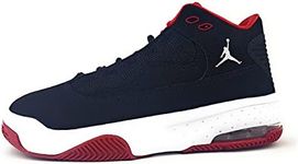 NIKE Men's Basketball Shoe, Black/W