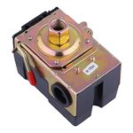 Air Compressor Pressure Switch 95-125 PSI Pump Pressure Switch 1/4" NPT Air-Pump Pressure Switch Pumptrol Single Port Air Pressure Switch