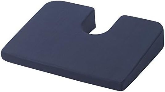 Drive Medical RTL1491COM Compressed Coccyx Cushion, Blue